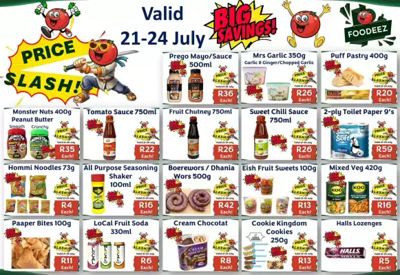 Foodeez catalogue