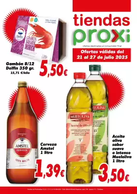Folleto Proxi (válido hasta el 27-07)
