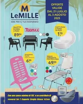 Volantino Le Mille (valido fino al 3-08)