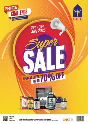 Life Pharmacy catalogue (valid until 31-07)