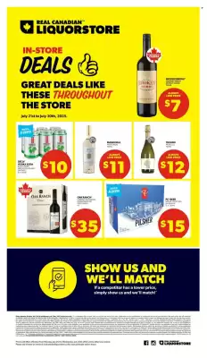 Real Canadian Liquorstore flyer