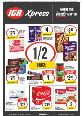 IGA Xpress catalogue