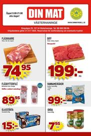 Din Mat reklamblad vecka 30 Sida 1