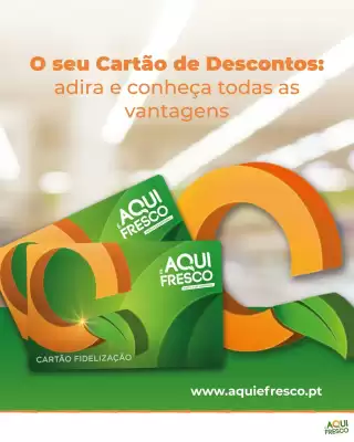 Folheto Aqui é fresco