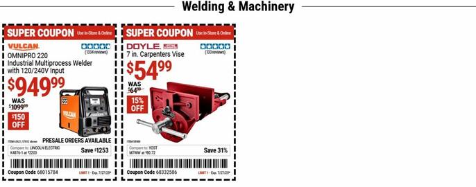 Harbor Freight Tools Weekly Ad Page 11