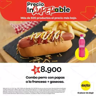 Catálogo Éxito (válido hasta 19-09)