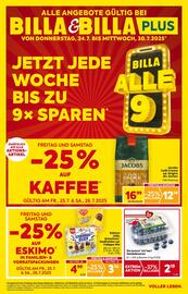 Billa Flugblatt woche 30 Seite 1