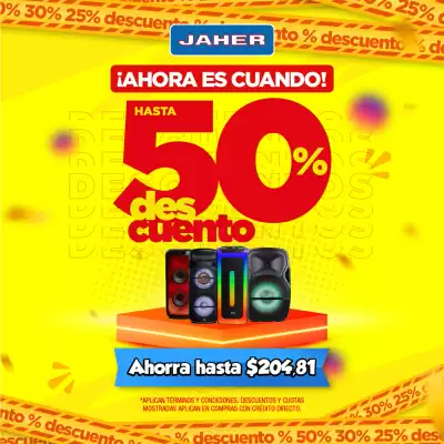 Catálogo Jaher (válido hasta 31-07)