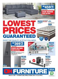 OK Furniture catalogue Page 1