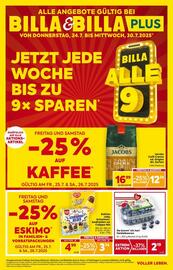 Billa Corso Flugblatt woche 30 Seite 1