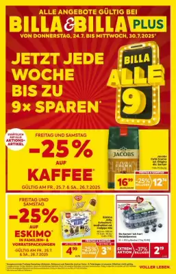 Billa Corso Flugblatt