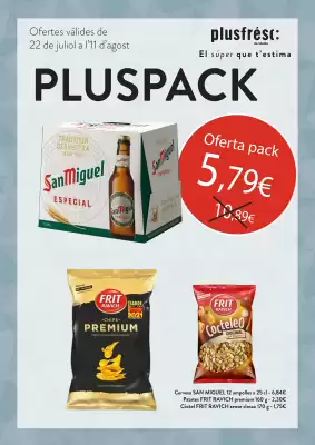 Folleto Plusfresc (válido hasta el 11-08)
