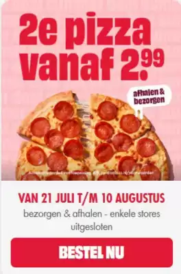 Domino´s pizza folder (geldig t/m 10-08)