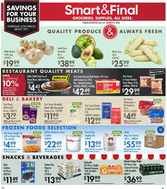 Smart & Final Weekly Ad Page 1
