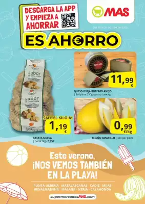 Folleto Supermercados MAS (válido hasta el 31-07)