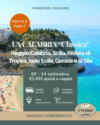 Volantino I Viaggi del Cavallino (valido fino al 14-09)