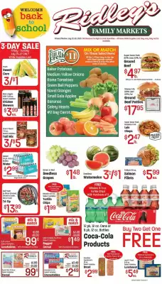 Ridley's Family Markets Weekly Ad (valid until 28-07)