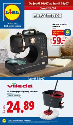 Catalogue Lidl (valable jusqu'au 28-07)