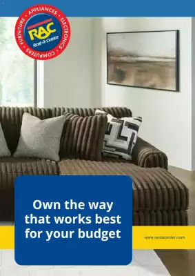 Rent A Center Weekly Ad (valid until 20-08)