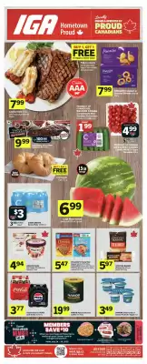 IGA flyer