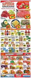Superior Grocers Weekly Ad week 30 Page 1