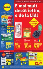 Catalog Lidl săptămâna 31 Pagină 1