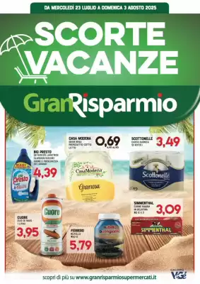 Volantino Gran Risparmio (valido fino al 3-08)