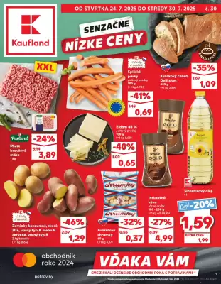 Kaufland SK akciós újság (érvényes eddig: 30-07)