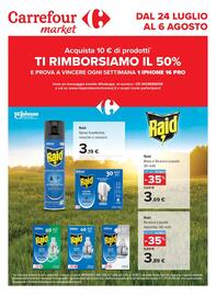 Volantino Carrefour Market Pagina 1