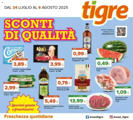 Volantino Tigre