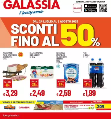 Volantino Galassia