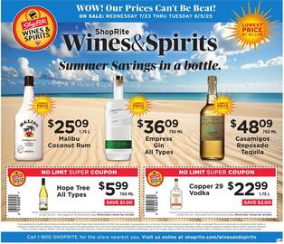 ShopRite Weekly Ad Page 1