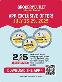 Grocery Outlet Weekly Ad week 30 Page 1