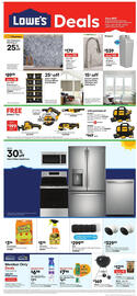 Lowe's Weekly Ad Page 1