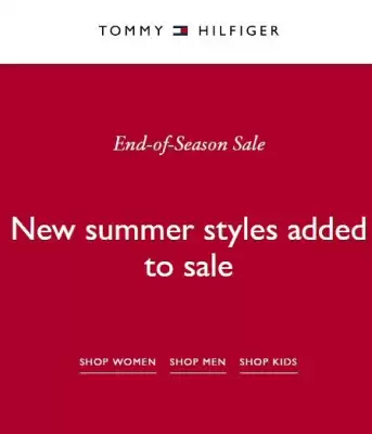Tommy Hilfiger leták (platné do 29-07)