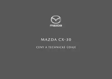 Mazda leták | CX-30 Strana 1