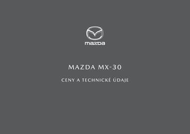 Mazda leták | MX-30 Strana 1