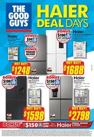 The Good Guys catalogue Page 1