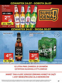 Delikatesy Centrum gazetka tydzień 30 Strona 47