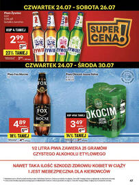 Delikatesy Centrum gazetka tydzień 30 Strona 47