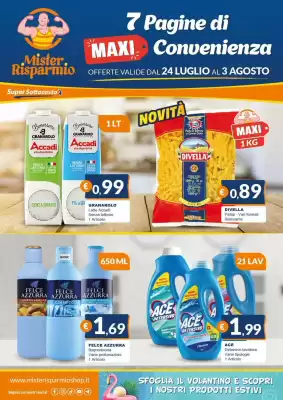 Volantino Mister Risparmio (valido fino al 3-08)
