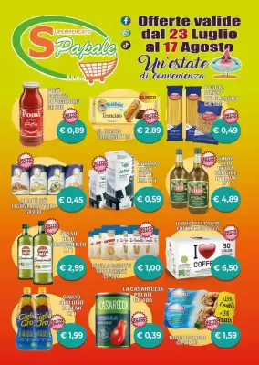 Volantino Supermercato Papale (valido fino al 17-08)
