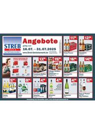 Streb Getränkemarkt Prospekt Seite 1