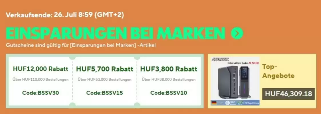 AliExpress Flugblatt (gültig bis 28-07)