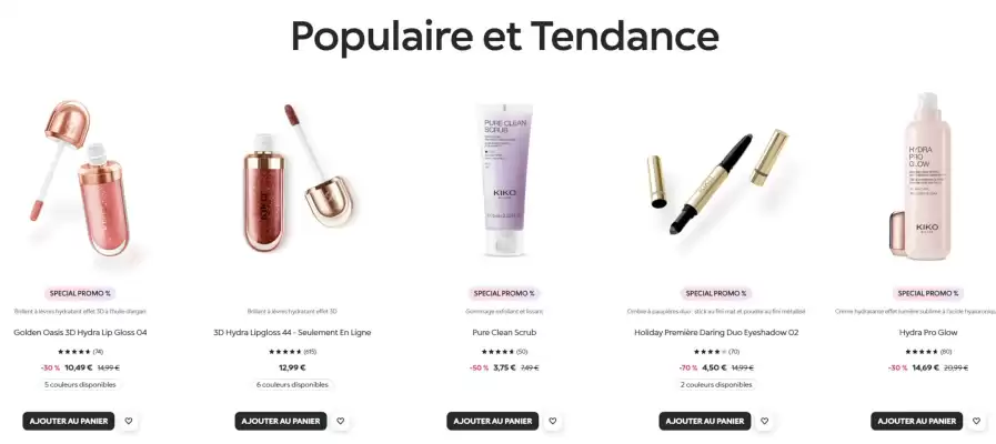 Catalogue Kiko (valable jusqu'au 3-08)