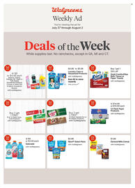 Walgreens Weekly Ad week 31 Page 1