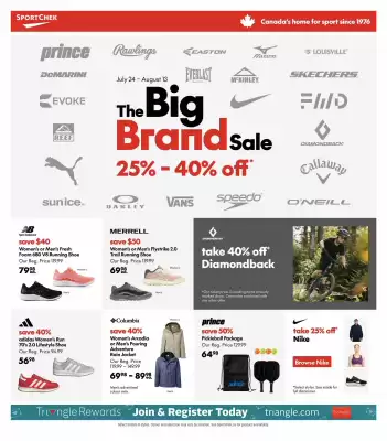 Sport Chek flyer
