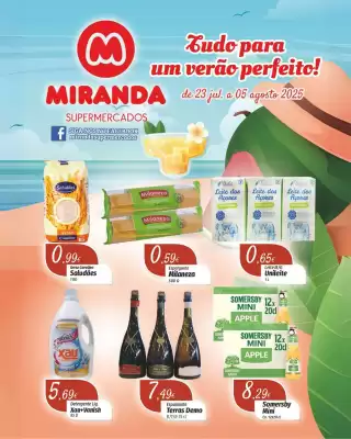 Folheto Miranda Supermercados (válido até 5-08)