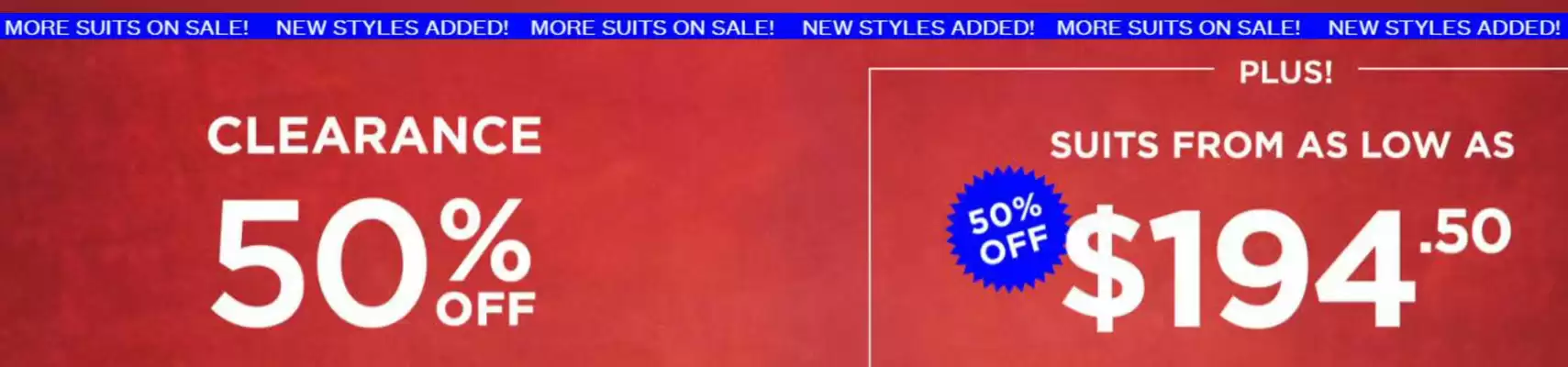 Tip Top Tailors flyer (valid until 29-07)