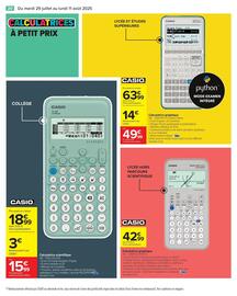Catalogue Carrefour | LA RENTRÉE À PETIT PRIX page 22